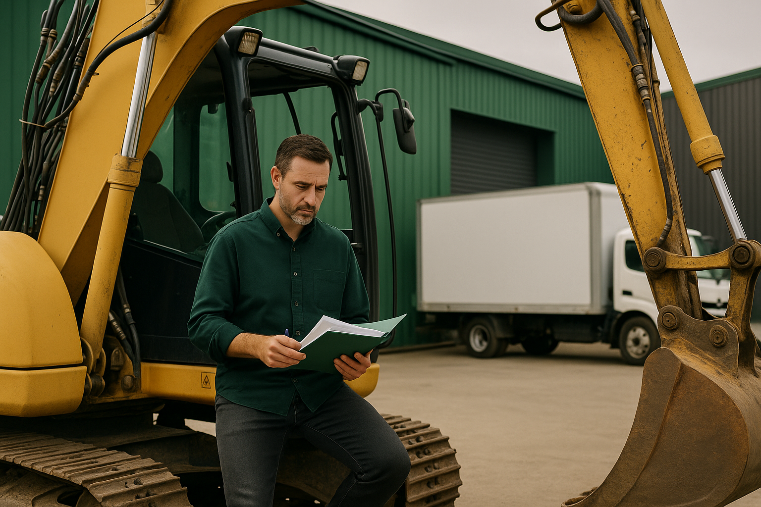 Heavy equipment financing support